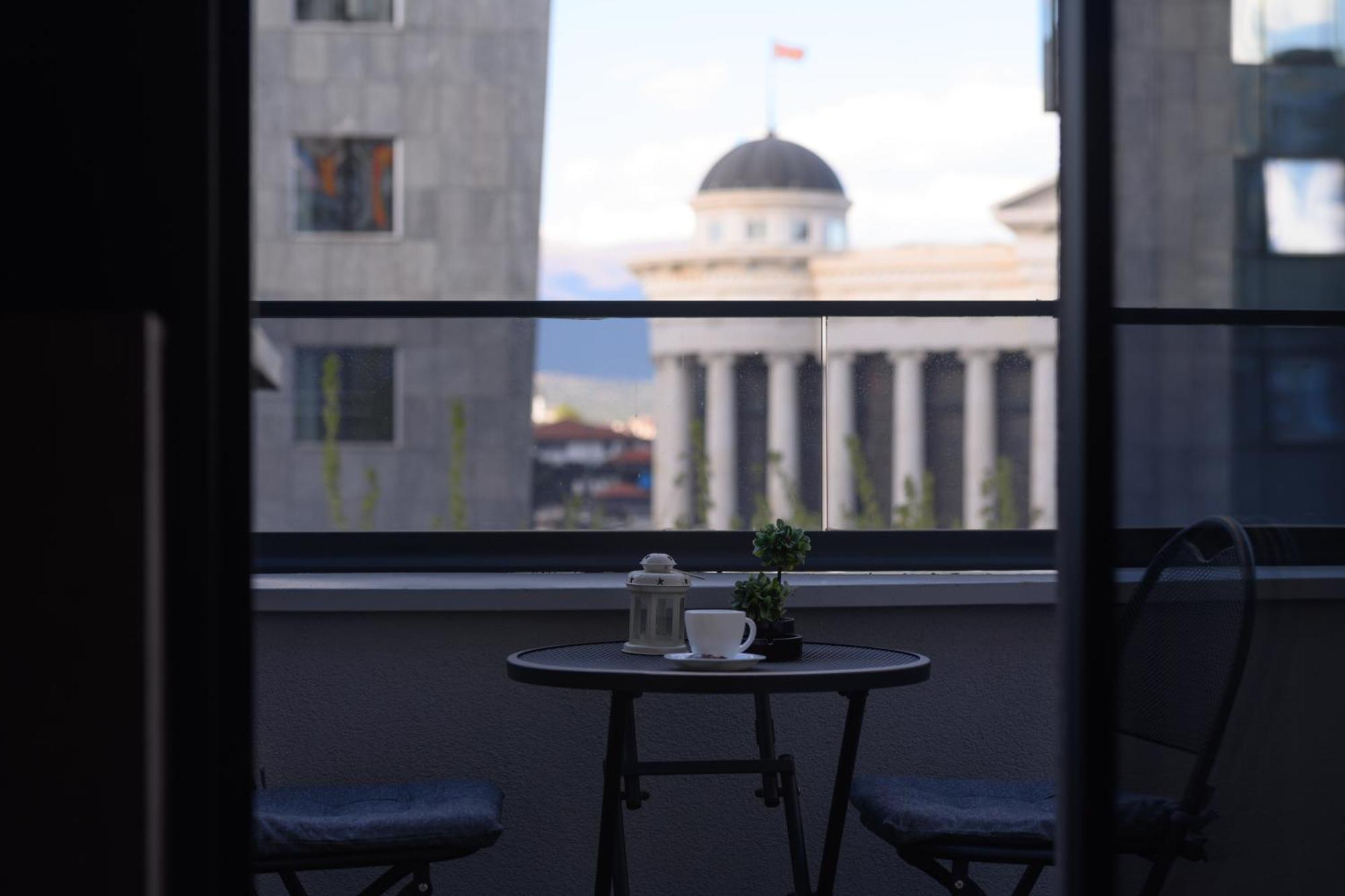 Hotel Macedonia Square Üsküp Dış mekan fotoğraf