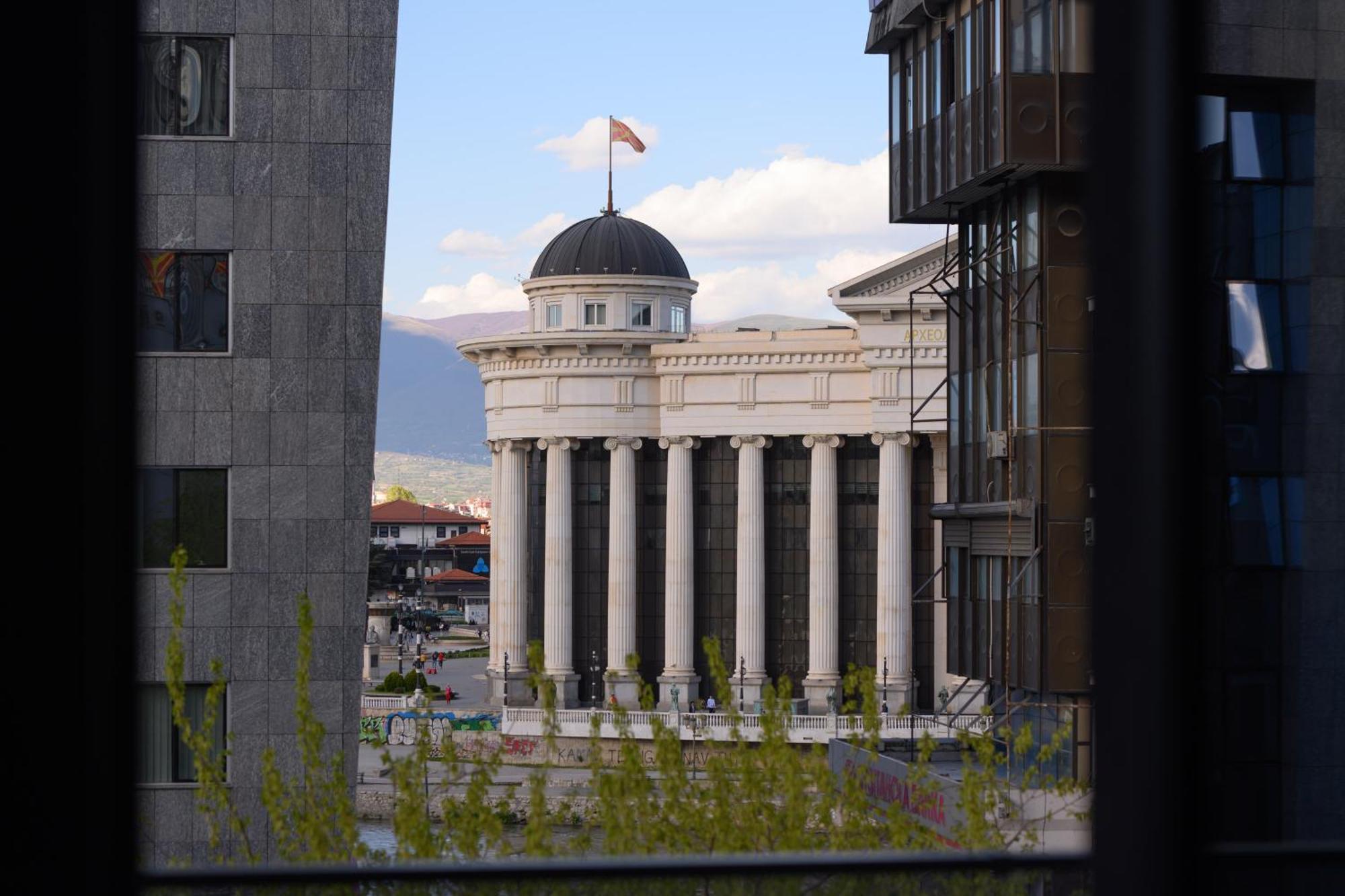 Hotel Macedonia Square Üsküp Dış mekan fotoğraf